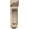 Ekena Millwork Legacy Arts and Crafts Rough Sawn Bracket w/ Offset Brace, Douglas Fir, 6"W x 18"D x 22"H BKT0604X18X22LEC03RDF - alternate 4